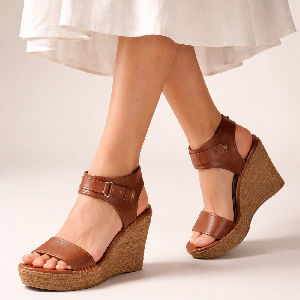UGG ‘Maryanne’ Wedge Sandal. Size 9.5 - Picture 1 of 14